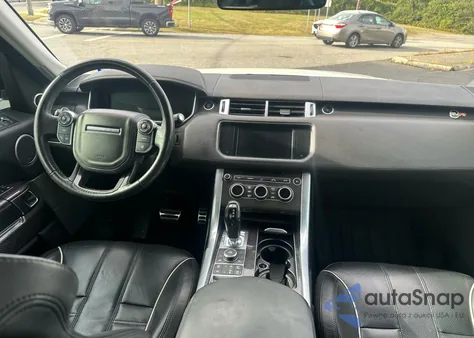 2016 Land Rover Range Rover Sport Svr из США, поврежденный, VIN SALWZ2EF7GA594138